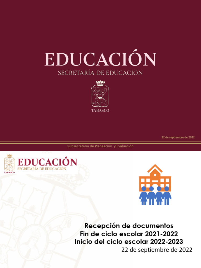 Reunion DCEI Urse y Sup | PDF | Etapas educativas