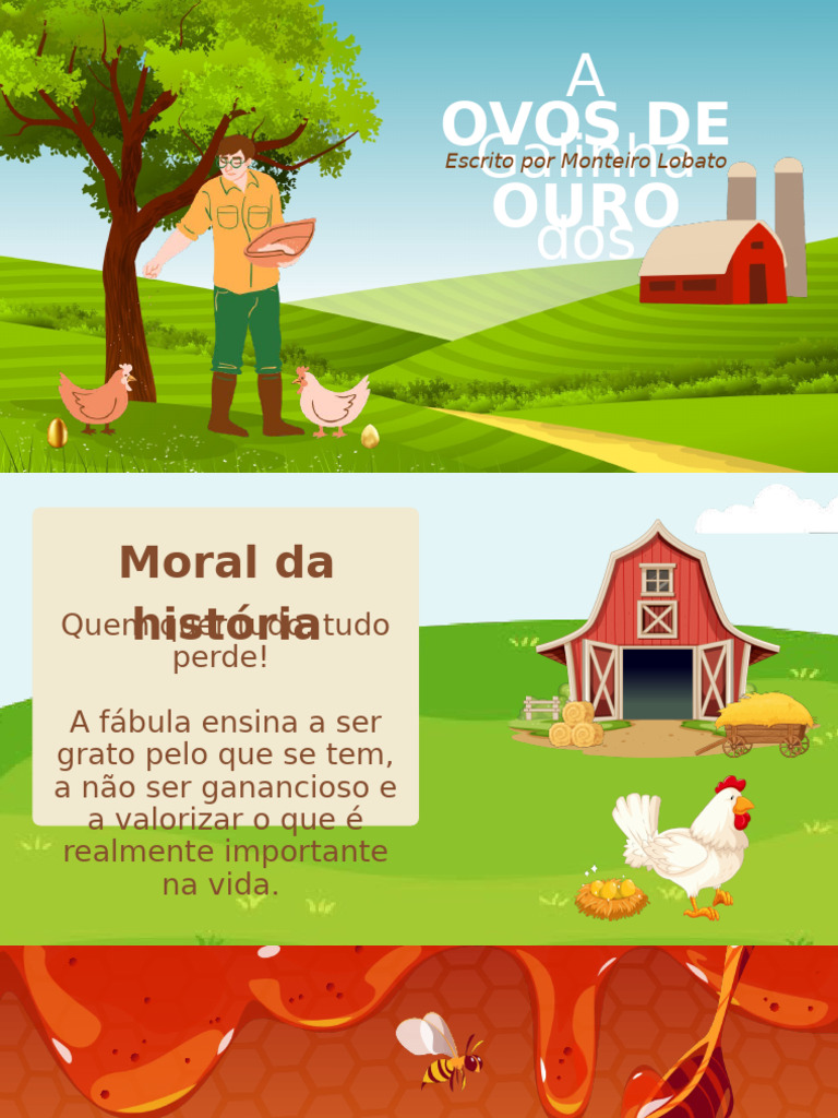 Fábulas e Suas Morais Importantes | PDF