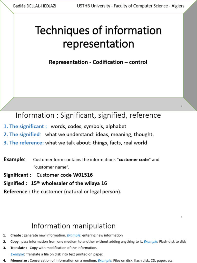 Understanding ANEM Bulletin Structure | PDF | Information | Conceptual ...