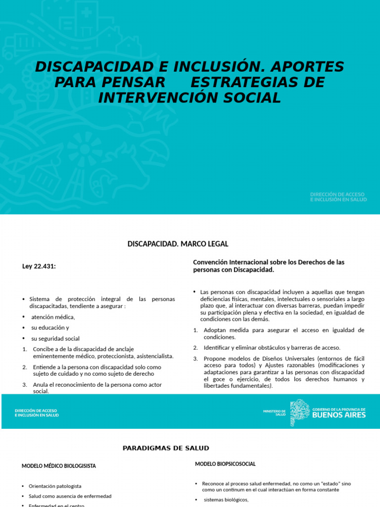 Estrategias de Inclusión y Discapacidad | PDF | Invalidez | Sicología