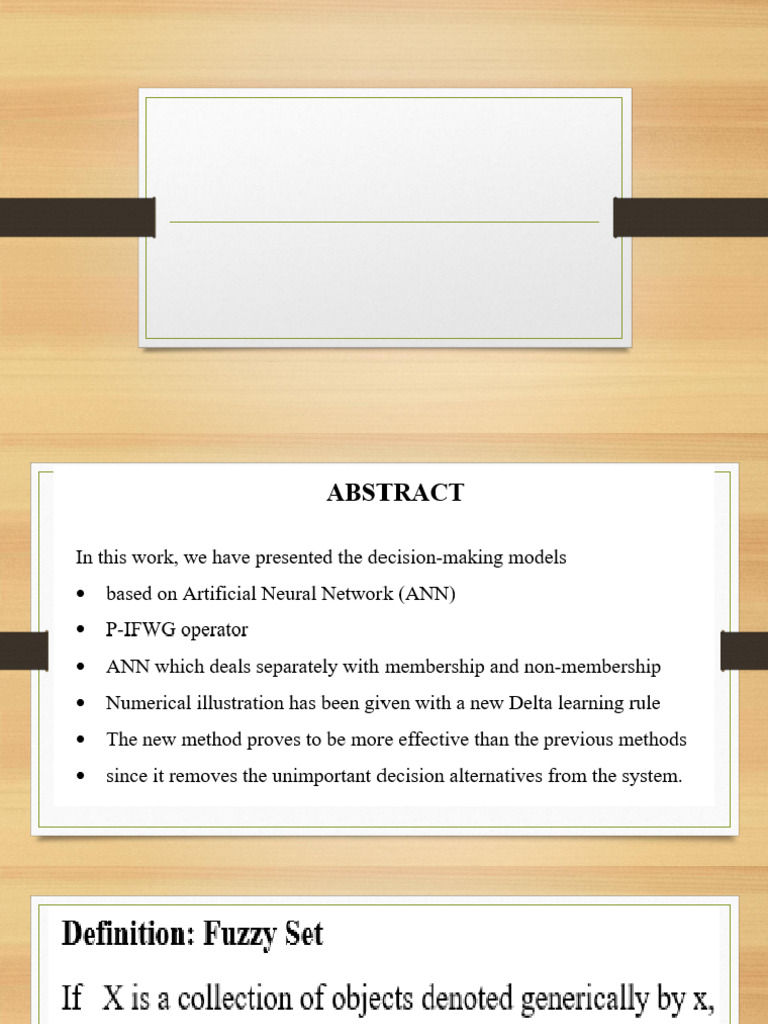 A New Horizon in Mathematical Artificial Neural Network | PDF