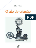 DELEUZE, Gilles - O ato de Criação