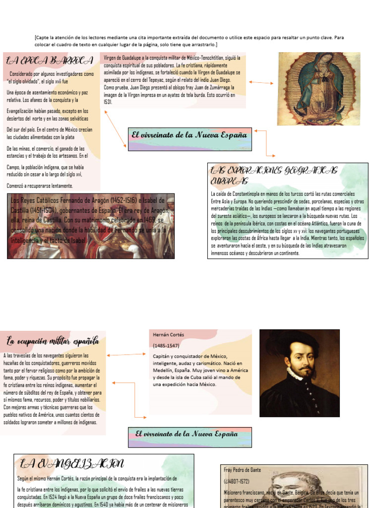 Historia del Virreinato de Nueva España | PDF | Nueva españa | Hernán ...