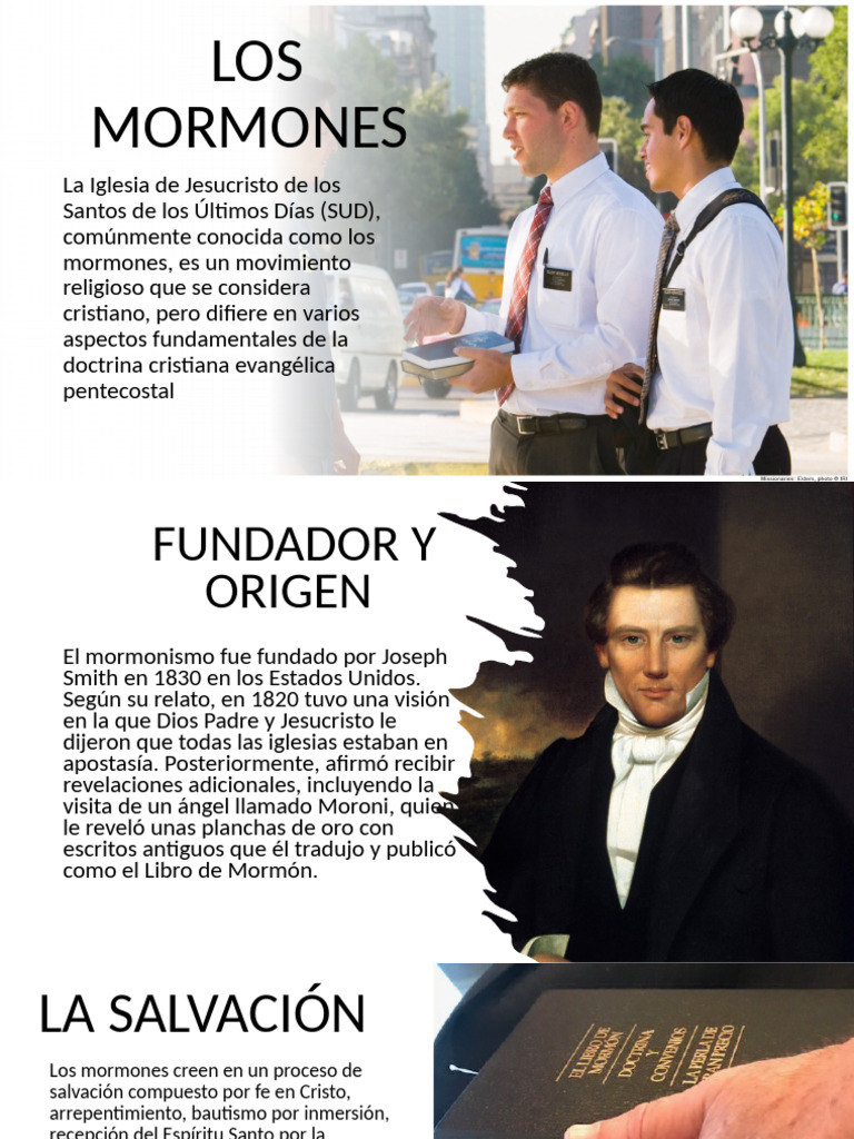 Creencias Mormonas vs. Cristianismo Evangélico | PDF | Movimiento Santo ...