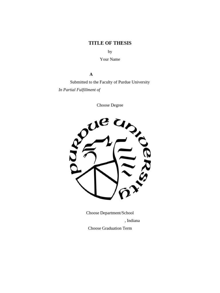 Purdue University Thesis Template Apa Pdf Paragraph Written