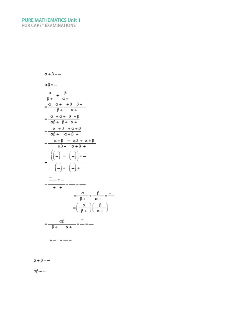 Chapter 7: Cubic Polynomial Solutions | PDF | Algebra | Mathematics