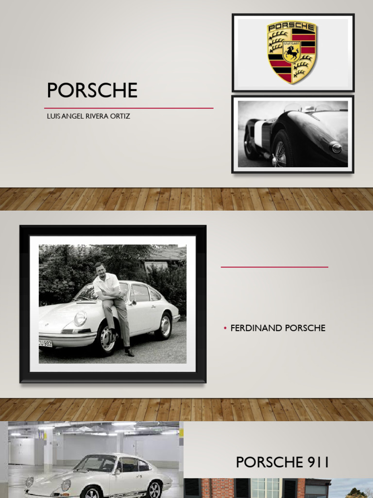 Presentation of Porsche | PDF