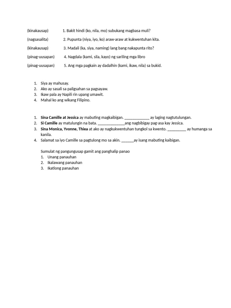 Filipino Reviewer | PDF