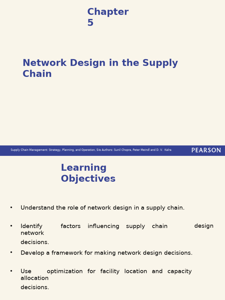Framework for Supply Chain Network Design | PDF | Supply Chain | Supply ...