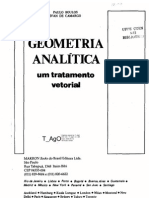 Geometria Analitica - Um Tratamento Vetorial - Paulo Boulos - 1ed