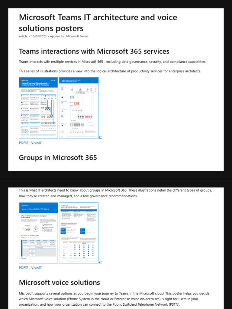Microsoft Teams Logical Architecture Guide | PDF