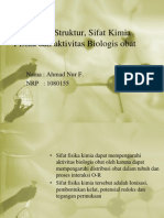 Hubungan Struktur, Sifat Kimia Fisika Dan Aktivitas