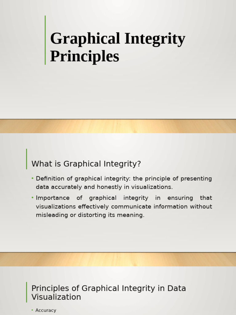 Principles of Graphical Integrity in Visualization | PDF | Data