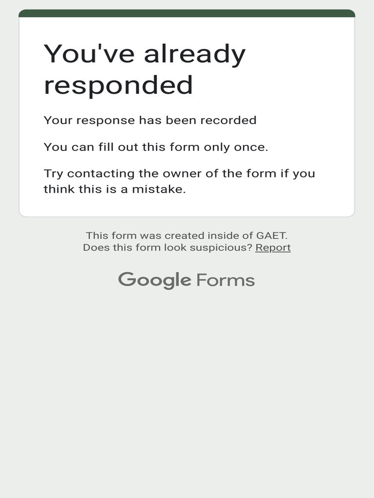 Form Submission Confirmation Notice | PDF