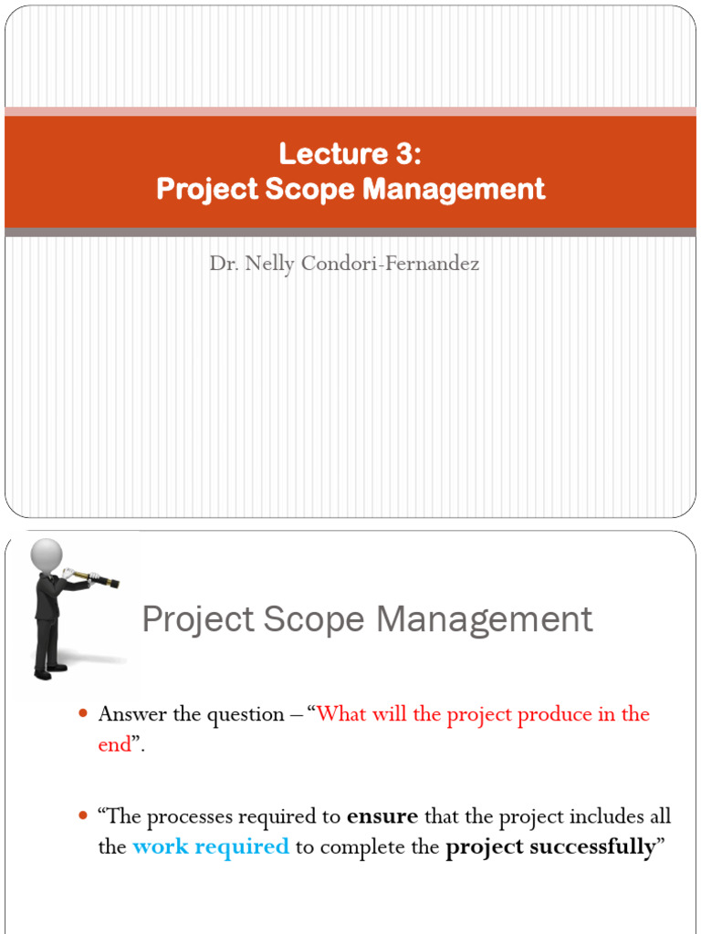 Project Scope Management Essentials | PDF | Project Management