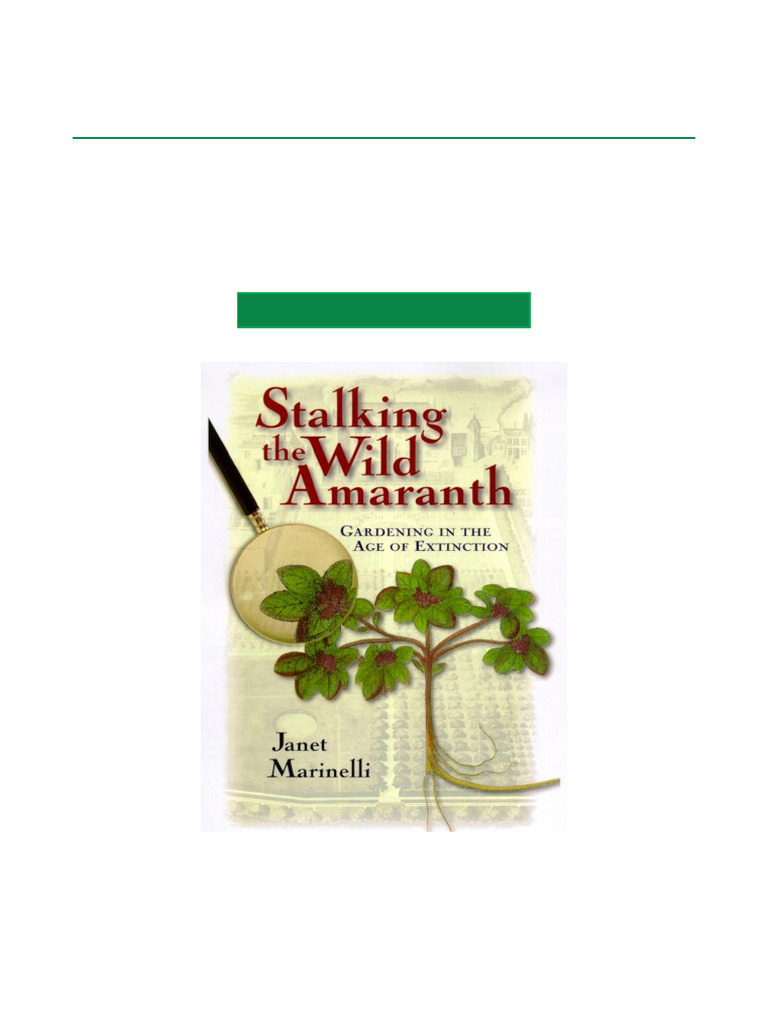 Wild Amaranth Gardening Guide | PDF