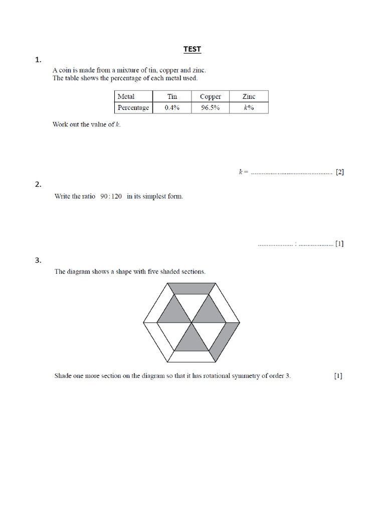 Math Problems and Solutions Guide | PDF | Cakes