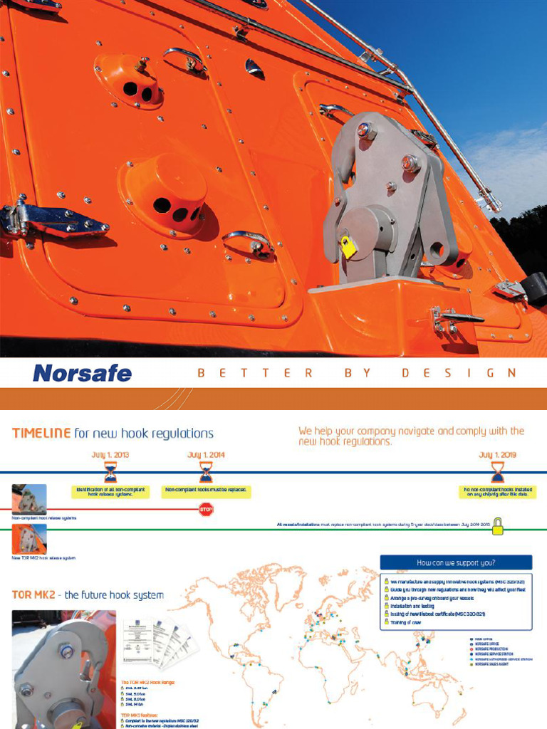 Norsafe TOR MK2 Hook System Overview | PDF