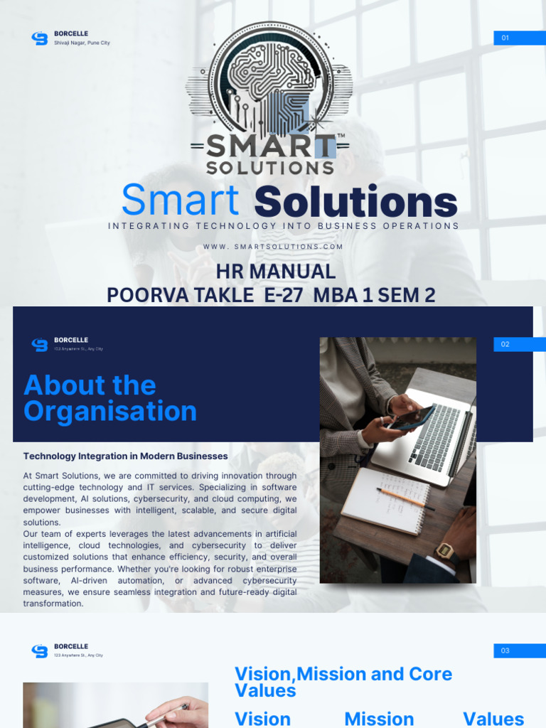 HR Manual for Smart Solutions | PDF | Parental Leave | Recruitment