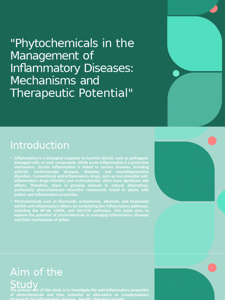 Phytochemicals for Inflammatory Disease Management | PDF | Inflammation ...