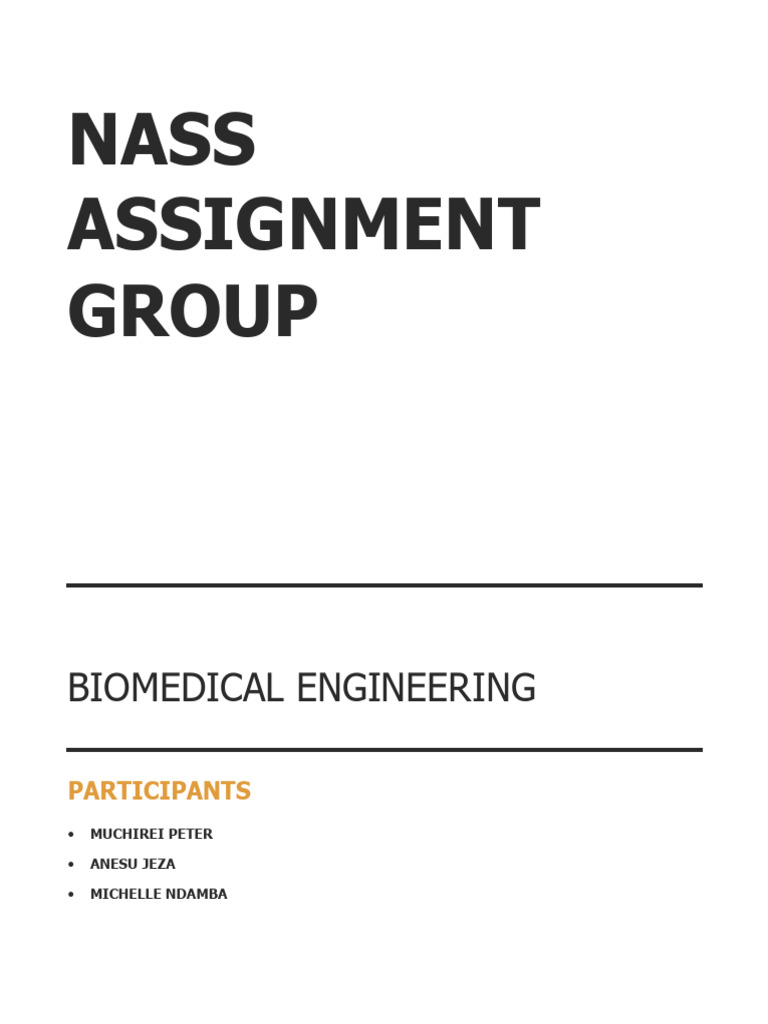 Biomedical Engineering Group List | PDF