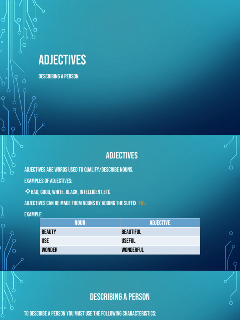 ADJECTIVES | PDF
