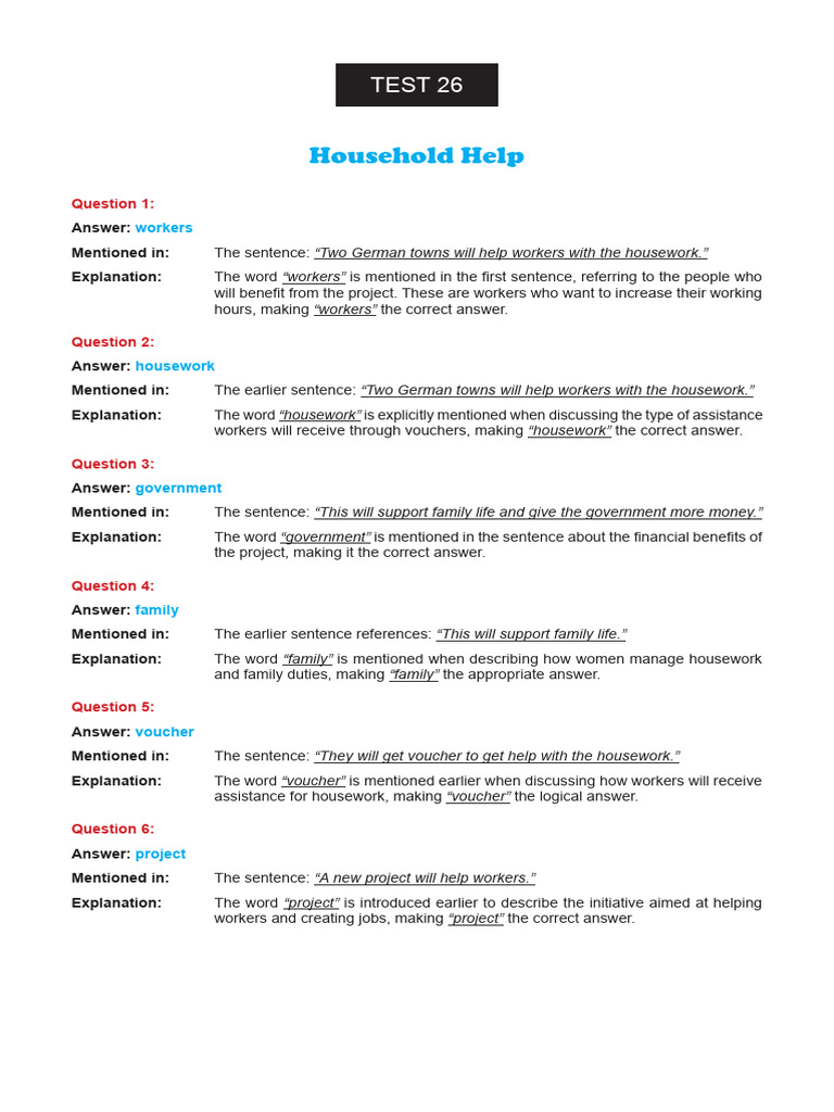 Test 26 | PDF