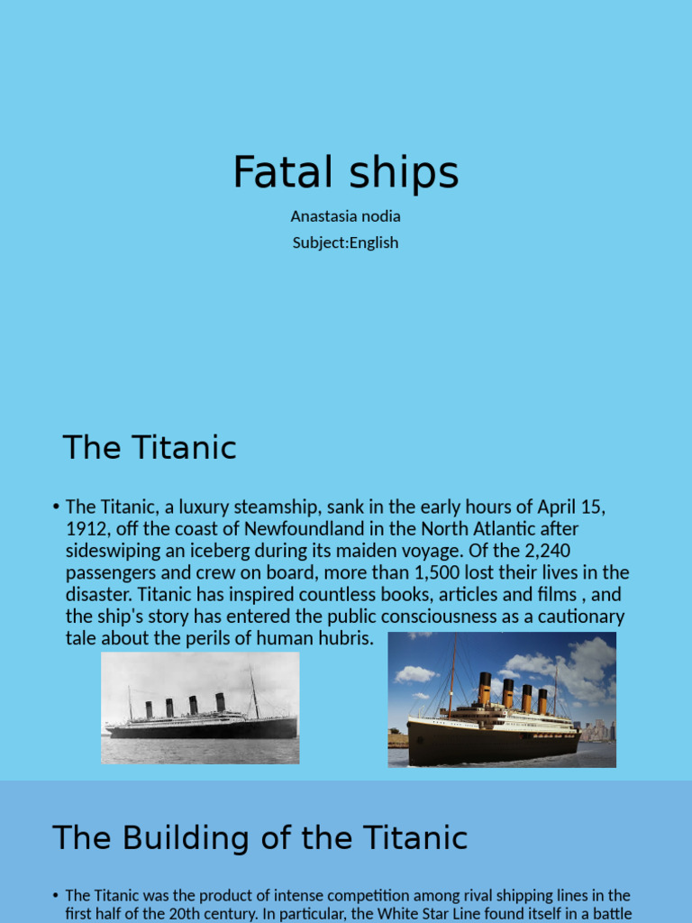 Fatal-Ships-24 10 23 | PDF