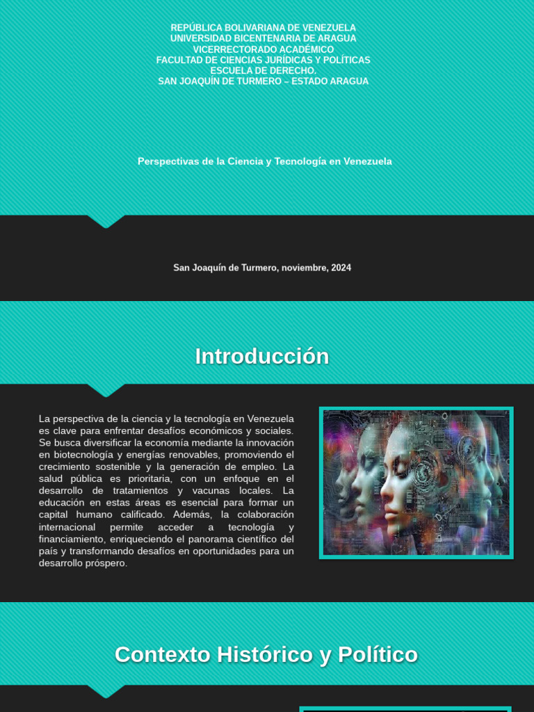 Ciencia y Tecnología en Venezuela: Retos y Oportunidades | PDF ...