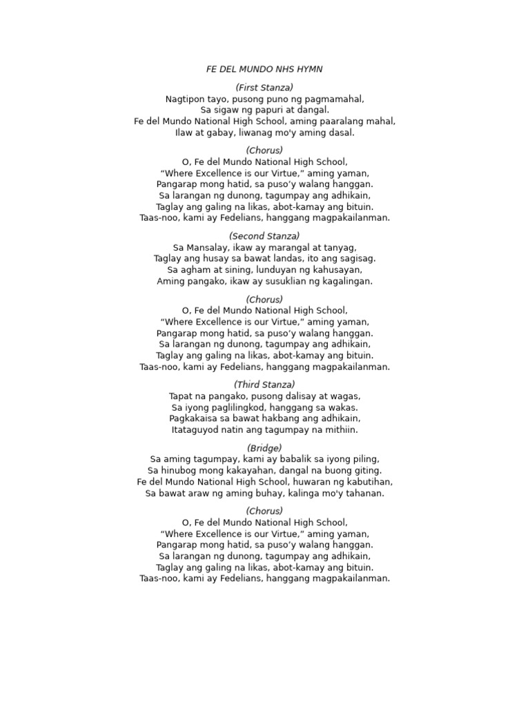 Hymn | PDF