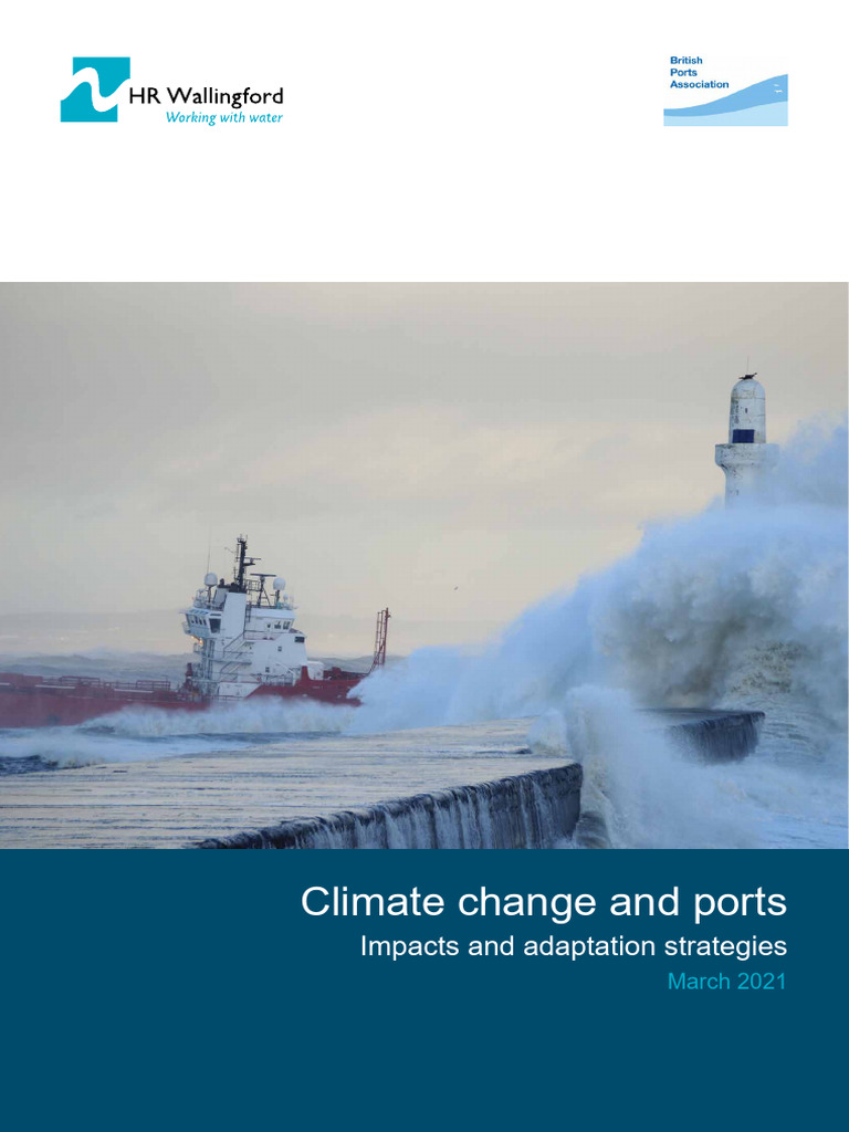 Climate Change Impacts on UK Ports | PDF | Storm Surge | Sea Level Rise
