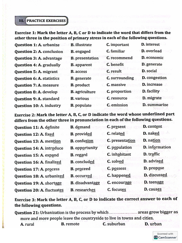 Reading Unit 3 | PDF