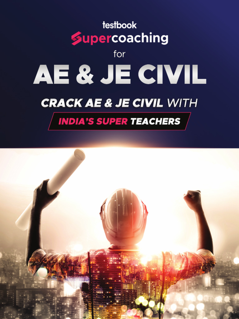 AE & JE Civil Engineering Course Guide | PDF | Bending | Fluid Dynamics