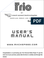 Trio T2800 User Manual