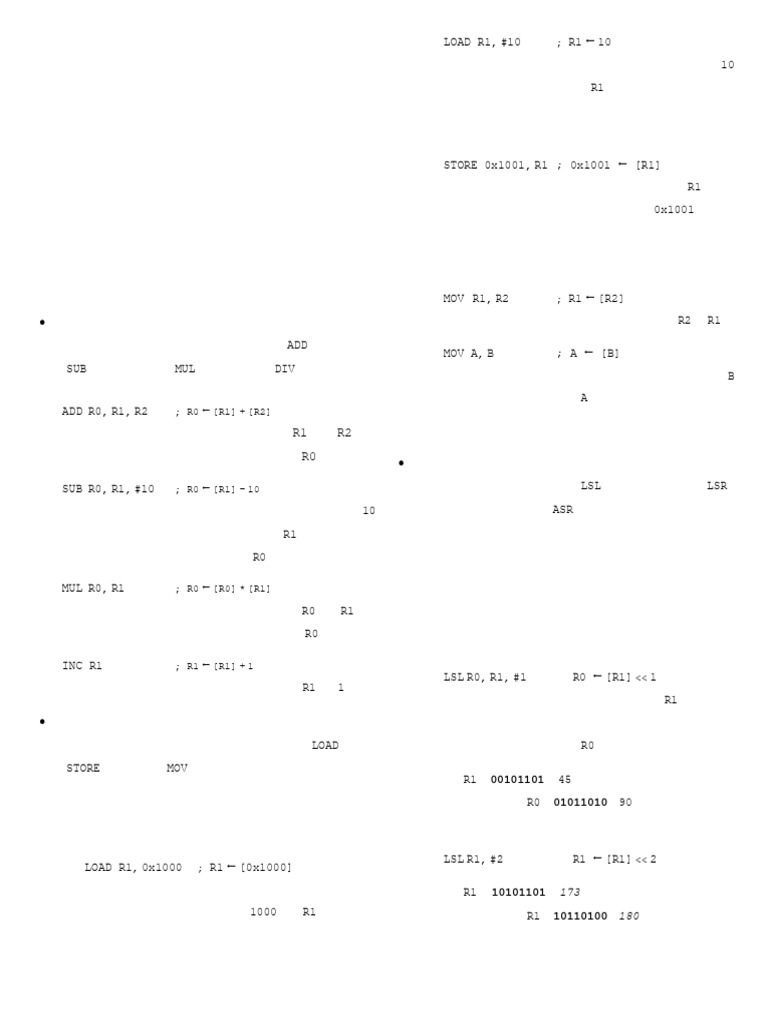 0795 CSC - Instruction Set Architecture | PDF | Computer Architecture ...