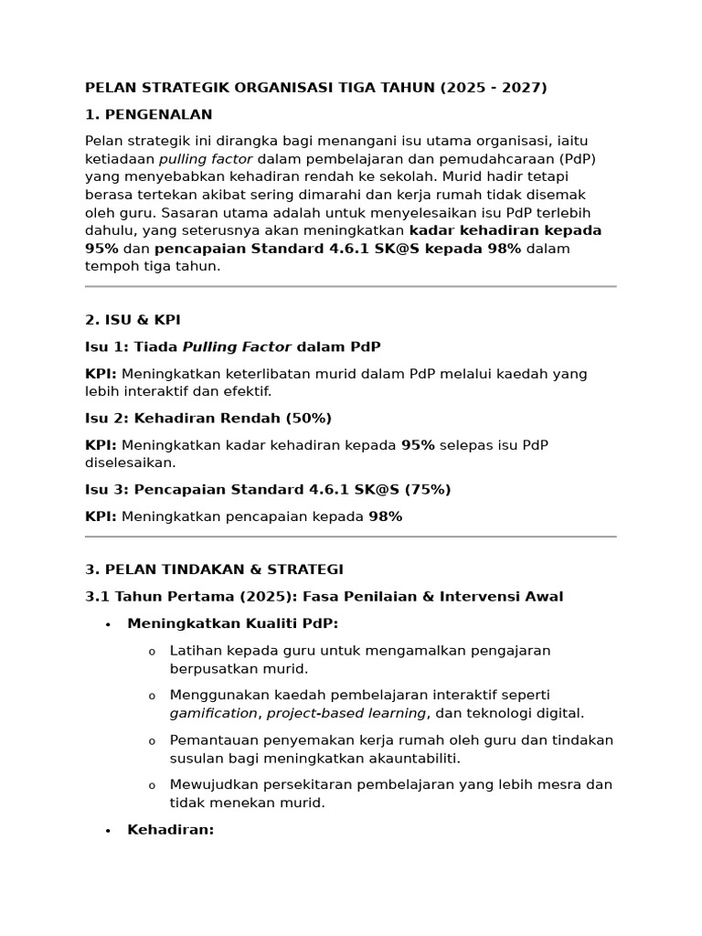 Image showcasing Pso Sekolah Pulling Factor | PDF