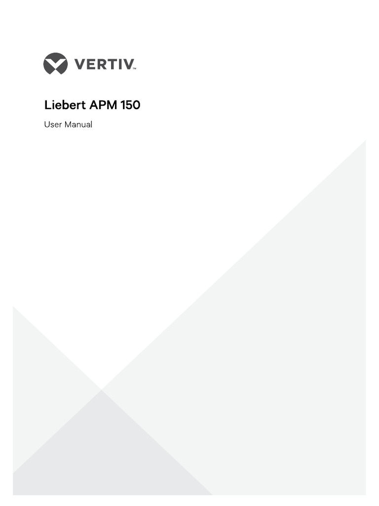 Liebert APM 150 UPS User Manual | PDF | Power Inverter | Rectifier