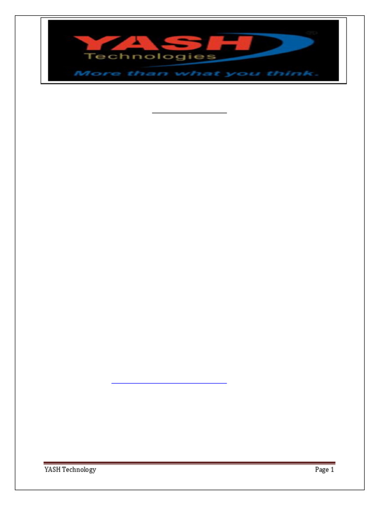 YASH Technologies Overview and Leadership | PDF | Business | Computing