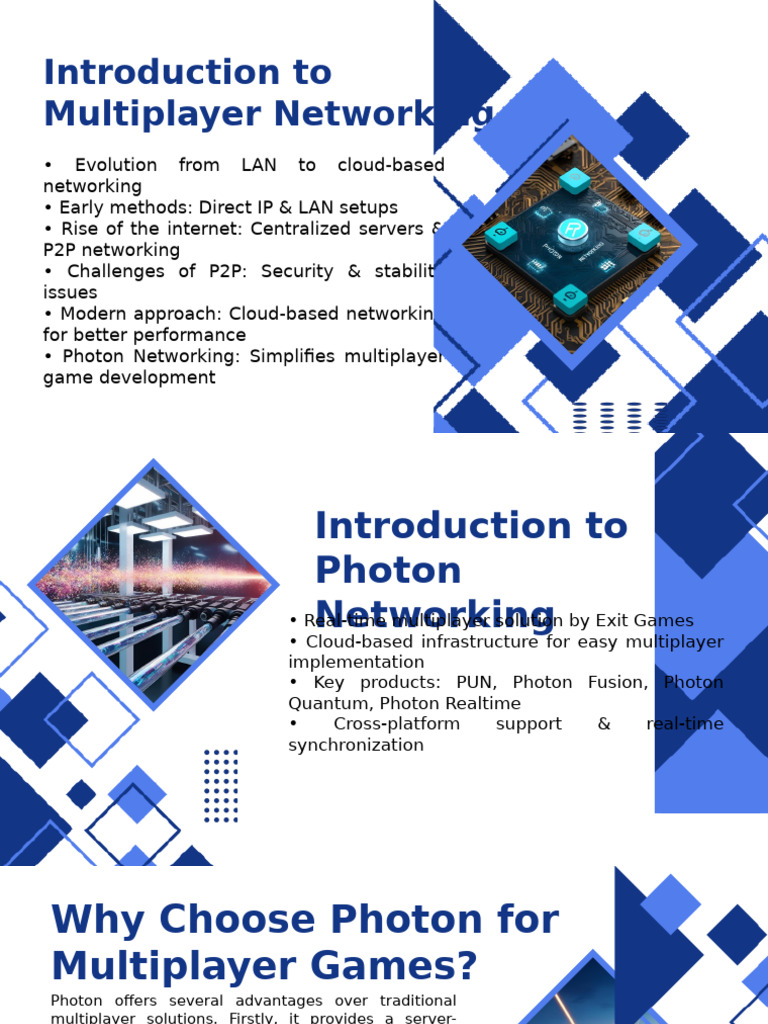 Introduction To Multiplayer Networking | PDF | Computer Network | Cloud ...