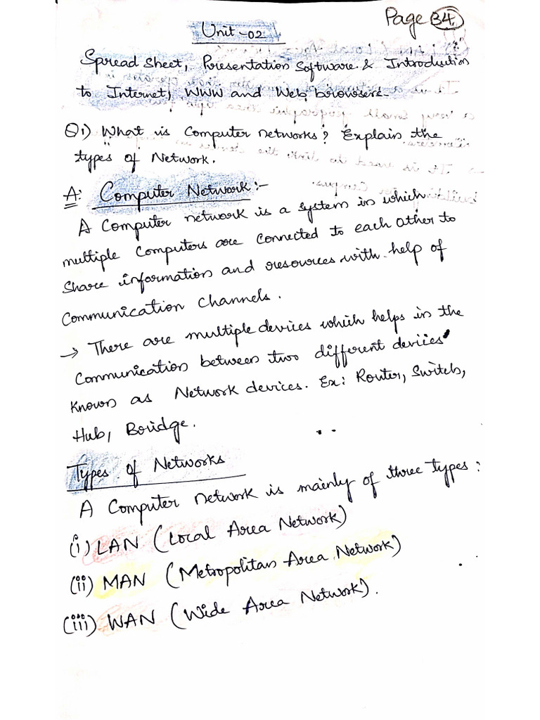 BCS Unit 2 Spreadsheet, Presentation Software & Introduction To The ...