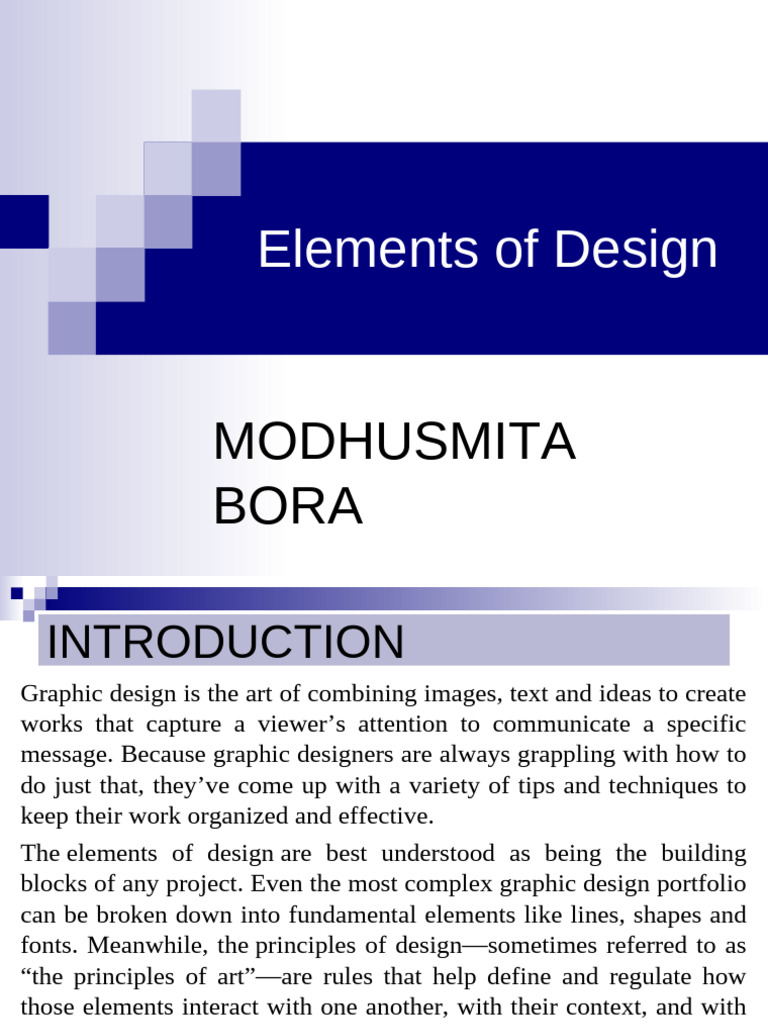 S2 Elements of Design 1 | PDF | Shape | Color