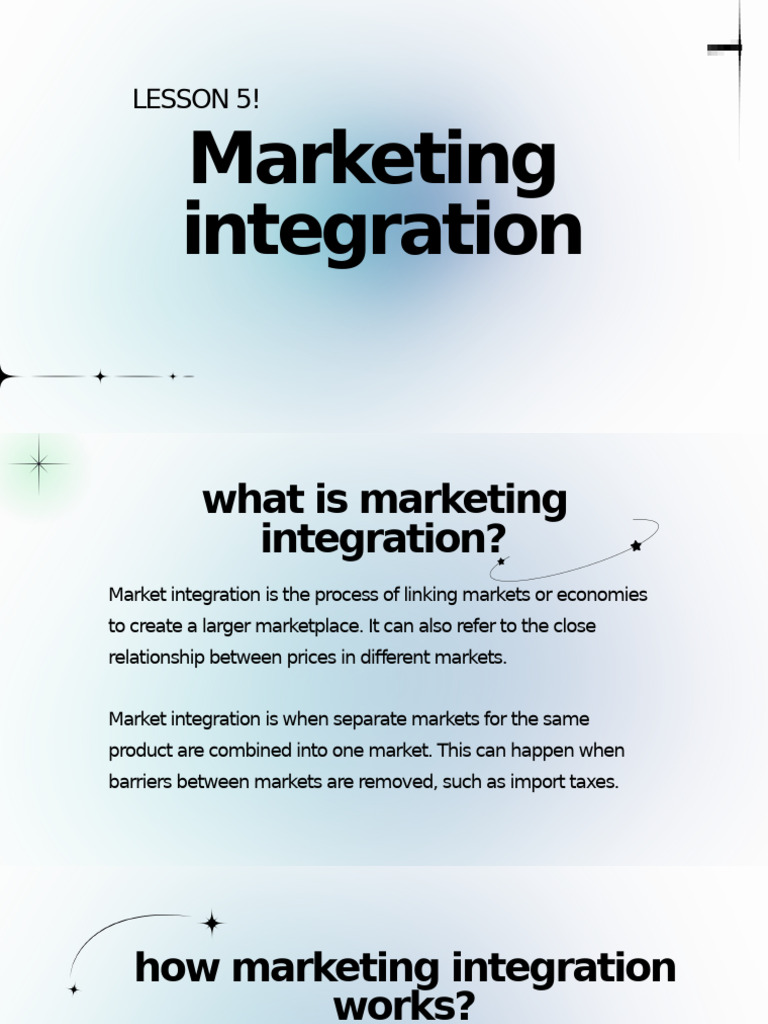 Understanding Market Integration Benefits | PDF | Asean Free Trade Area ...