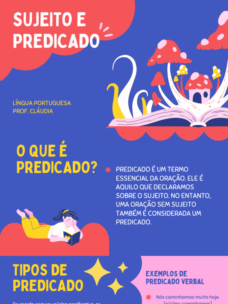 Sujeito e Predicado - 20240323 - 233137 - 0000 | PDF | Assunto ...