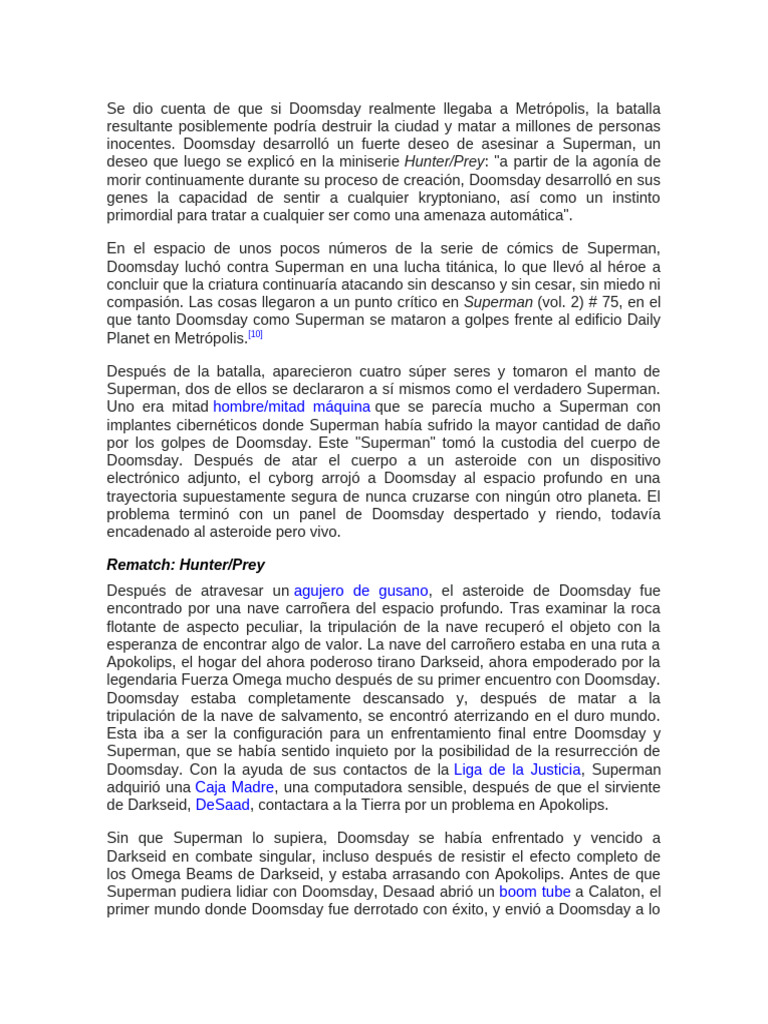 Doomsday 3 | PDF