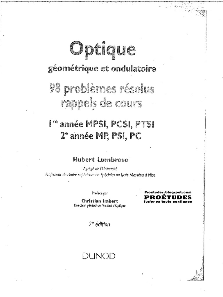 optique-geometrique-et-ondulatoire-98-problemes-resolus-et-rappels