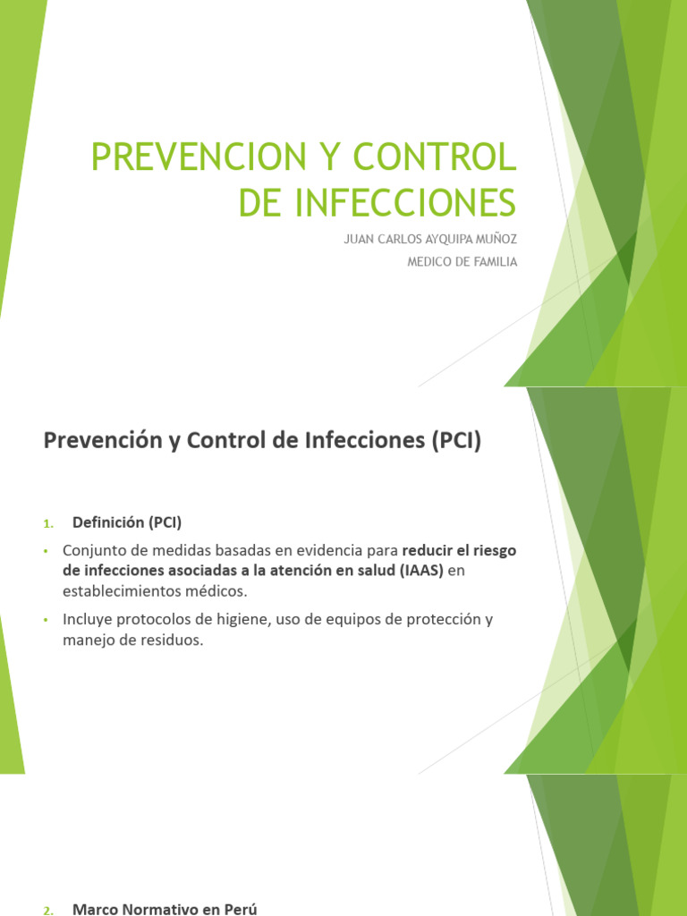 11.- Prevencion y control de infecciones | PDF | Infección | Medicina ...