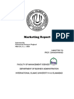 Marketing Report On Fruit Juices - Murree Brewery