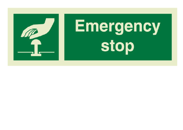 Emergency Stop | PDF