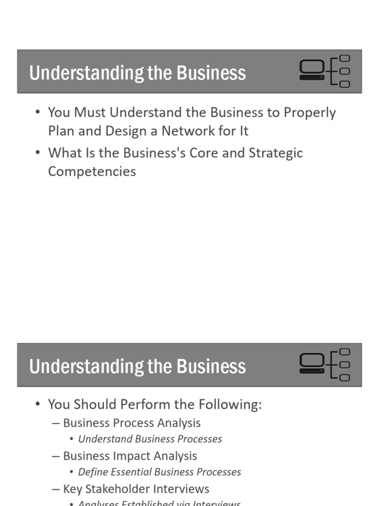 3.1 Understanding The Business PDF | PDF