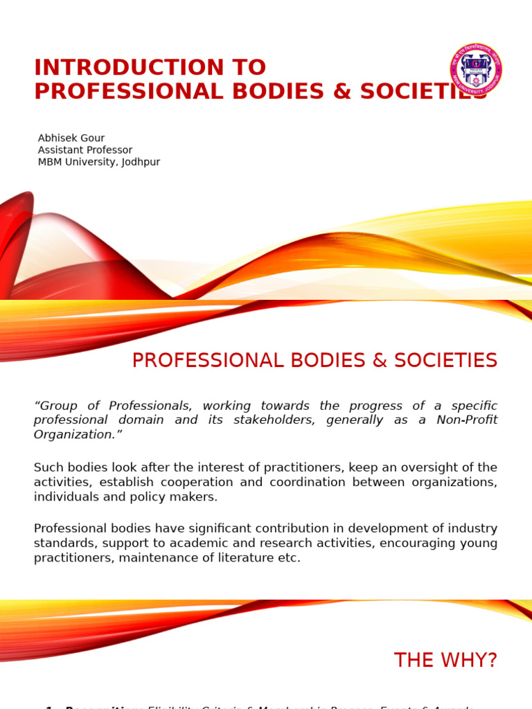 2 ProfessionalBodies | PDF | Institute Of Electrical And Electronics ...